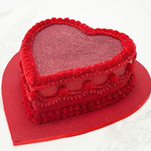 Pastel corazón Ale 2