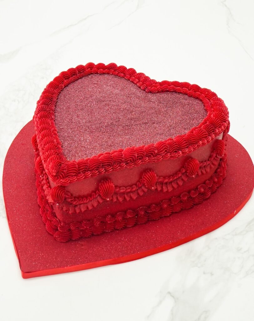 Pastel corazón Ale 2