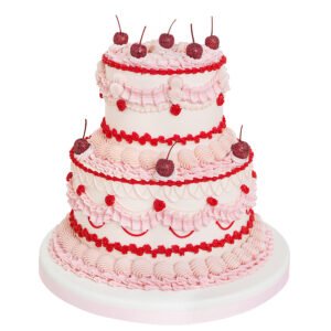 Pastel Antoinette de cerezas