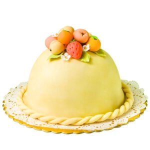 Pastel bola de oro 02
