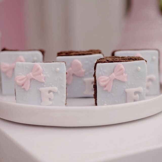 Brownie decorado