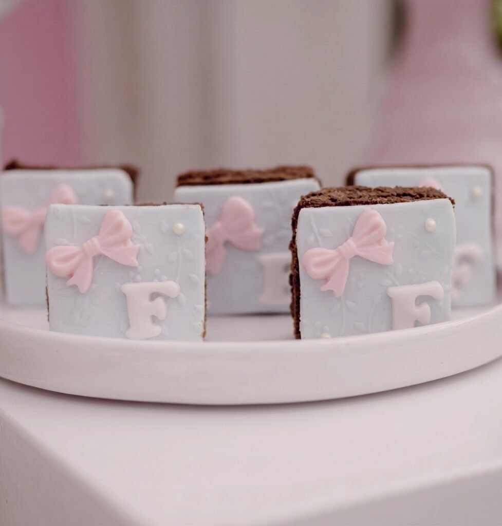 Brownie decorado