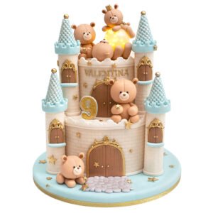 Pastel castillo 01