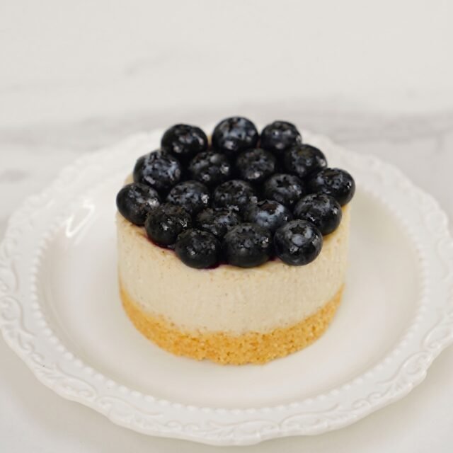 Cheesecake de arándanos