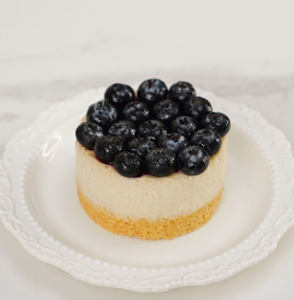 Cheesecake de arándanos