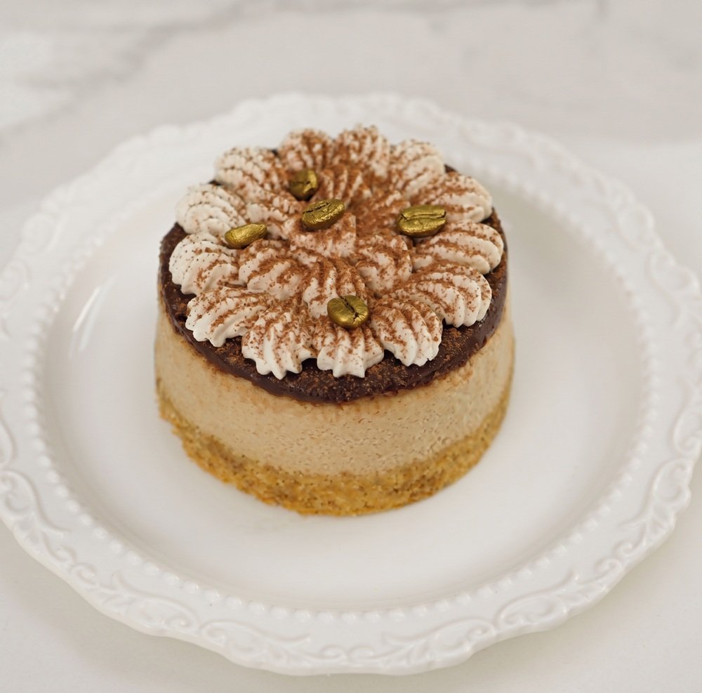 Cheesecake de café