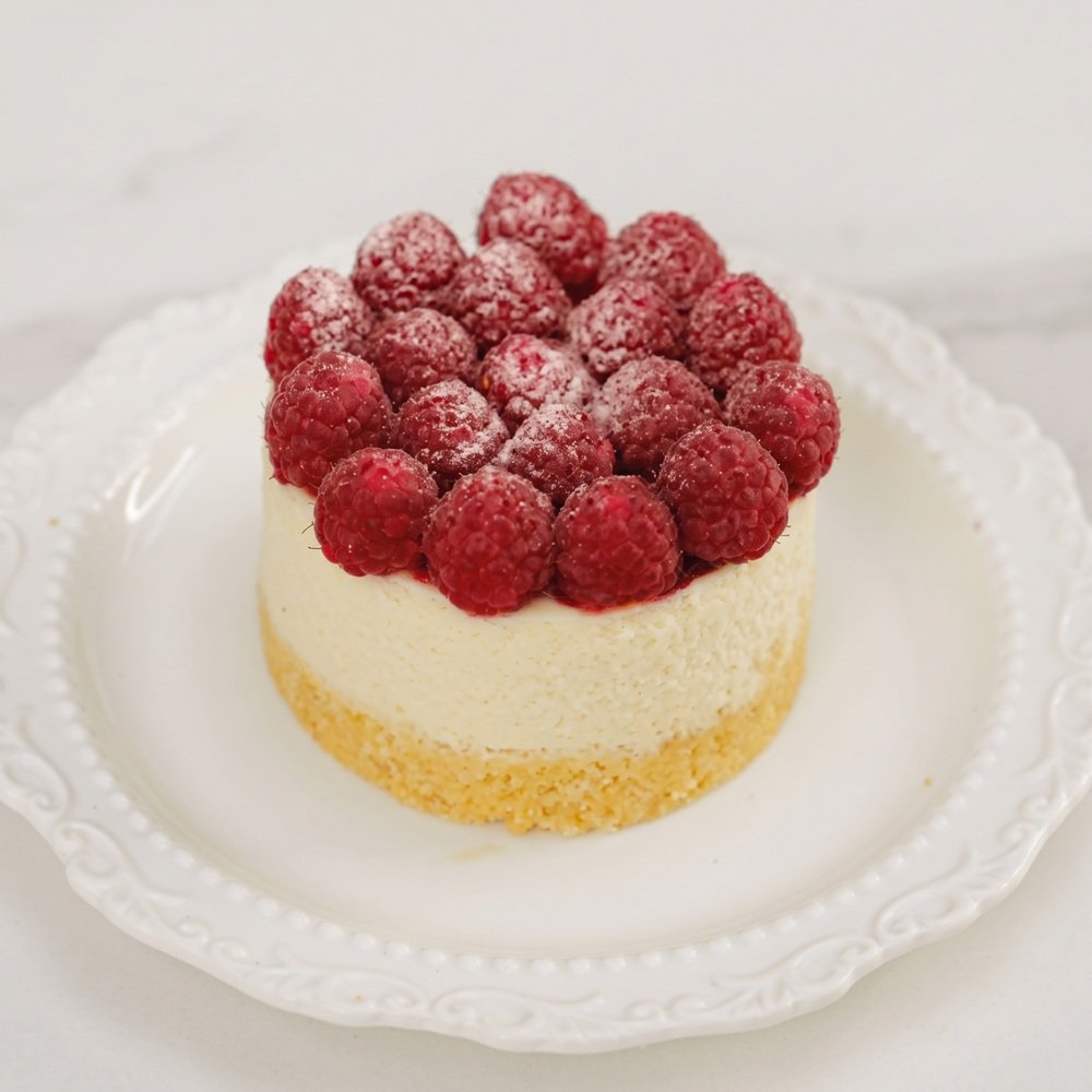 Cheesecake de frambuesa