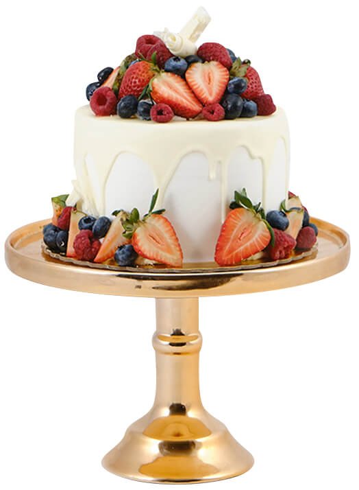 Pastel de chocolate blanco