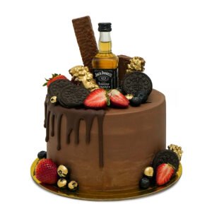 Pastel para amantes del chocolate 04
