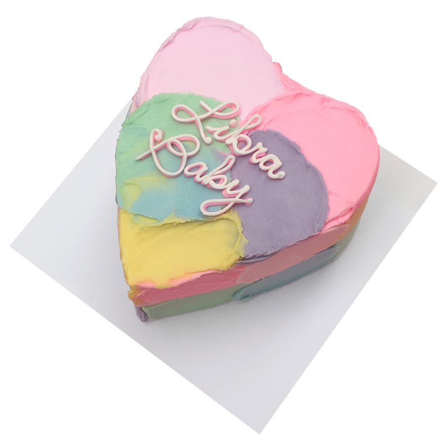 Pastel corazón aesthetic 01