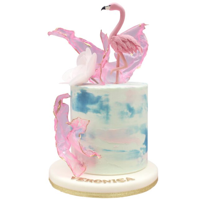 Pastel flamenco