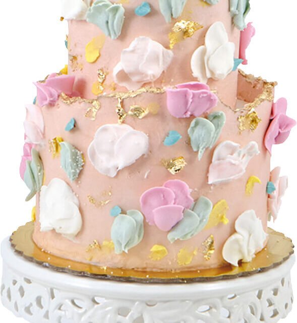Pastel de flores 03