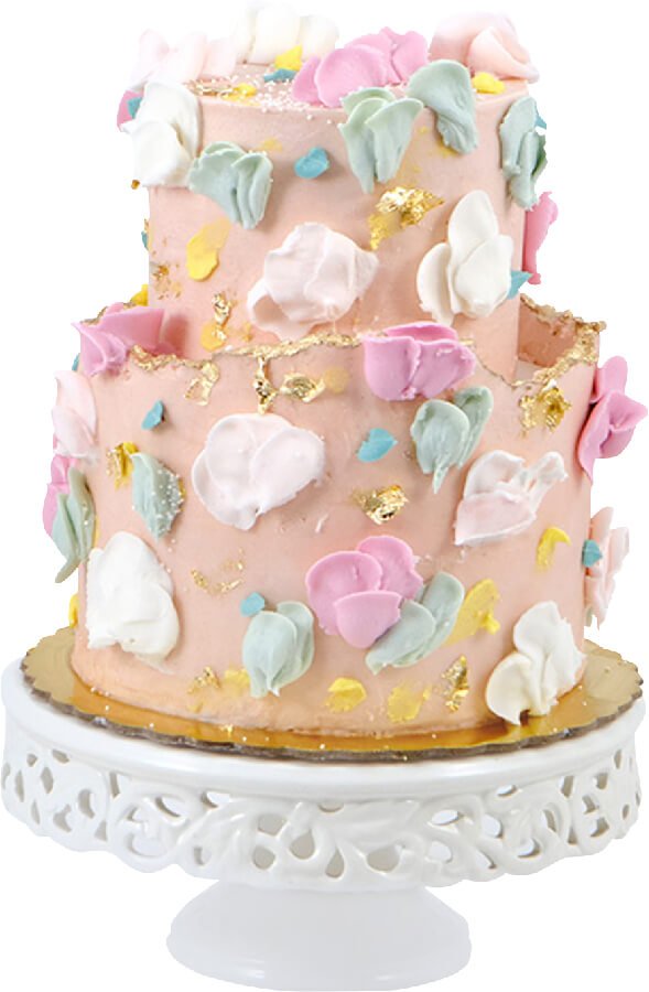 Pastel de flores 03