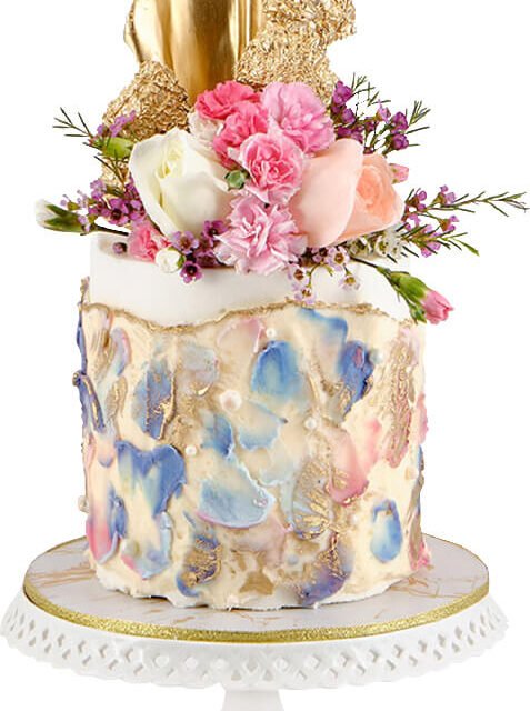 Pastel sueño de flores