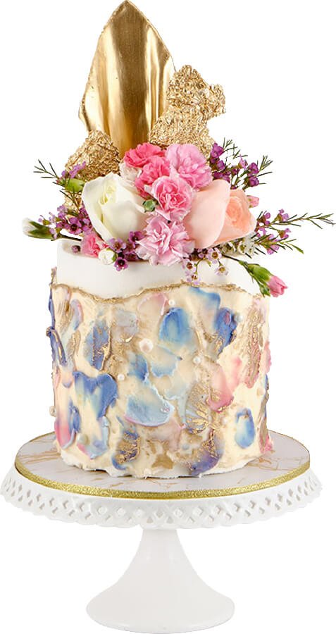 Pastel sueño de flores