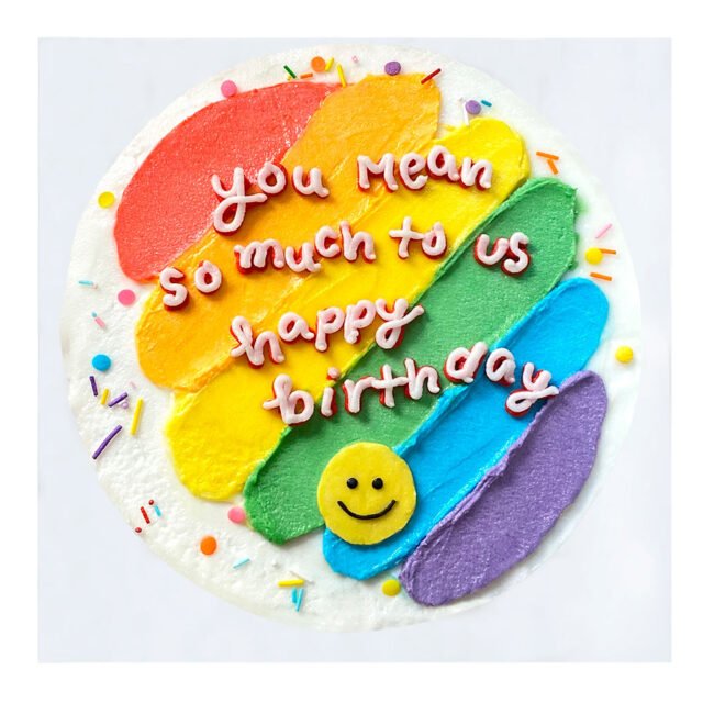 Pastel Feliz cumpleaños 03