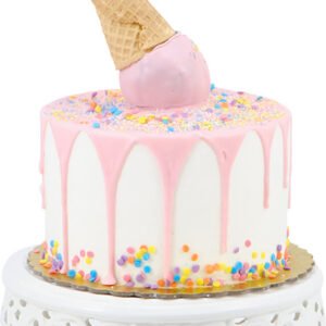 Pastel diseño de helado