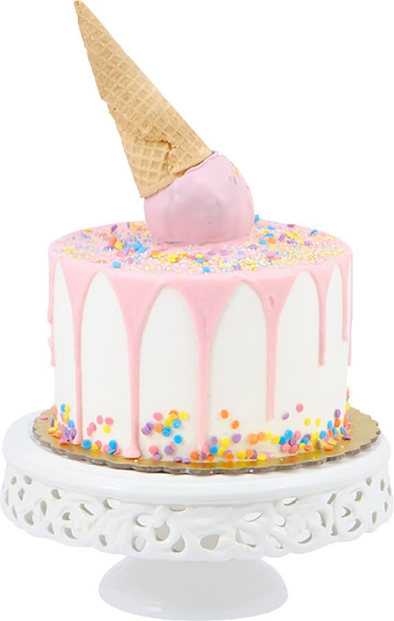 Pastel diseño de helado
