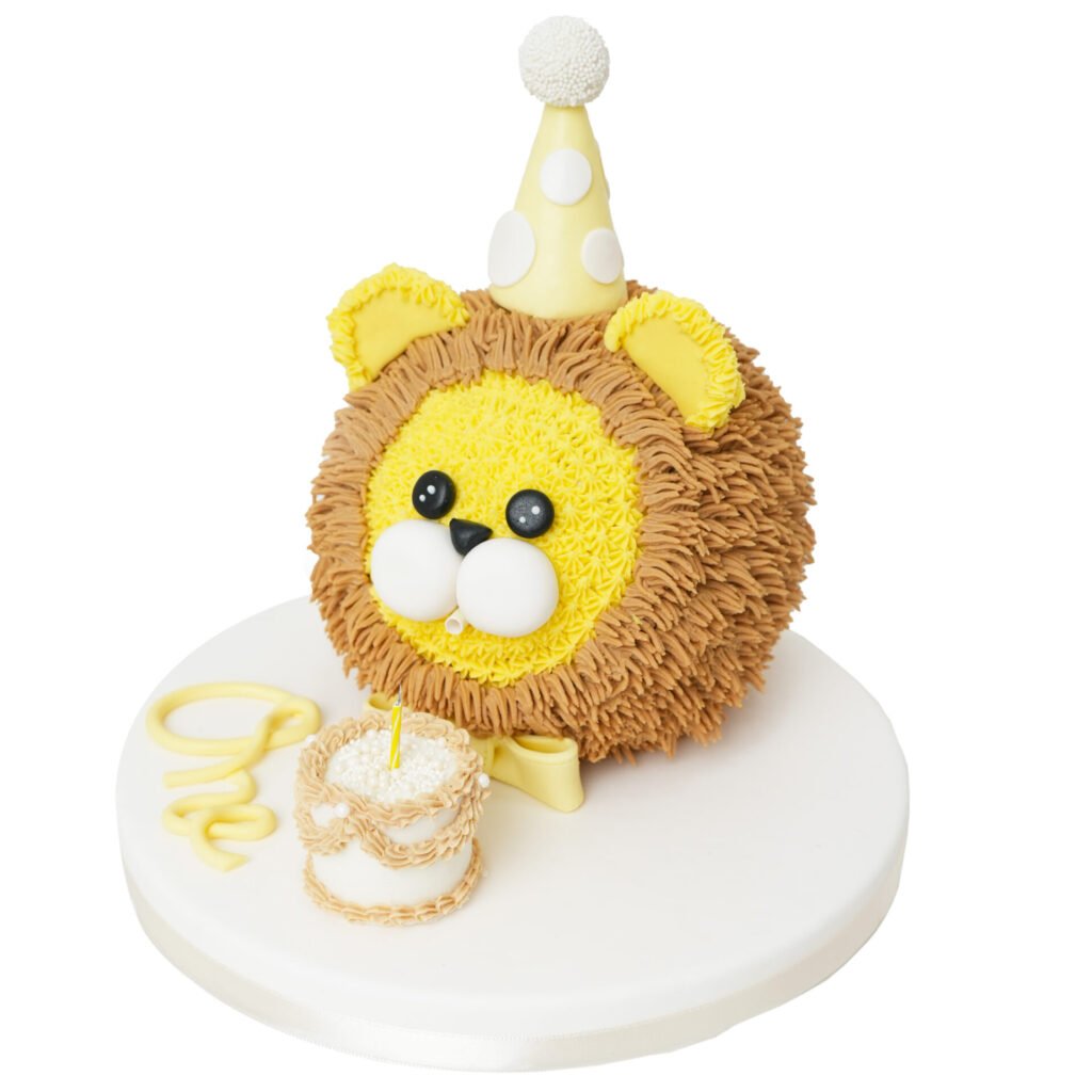 Pastel leoncito 3D