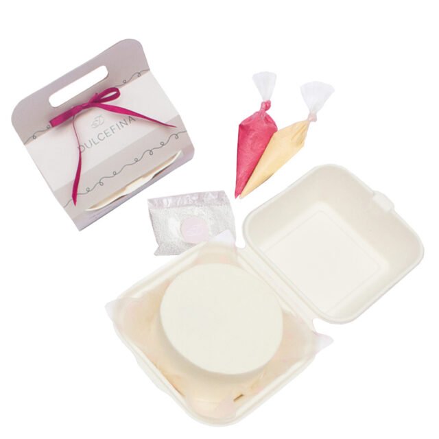 Mini pastel en caja (lunch box)