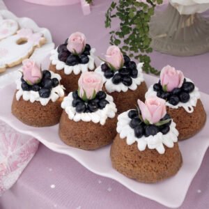 Mini pasteles bundt