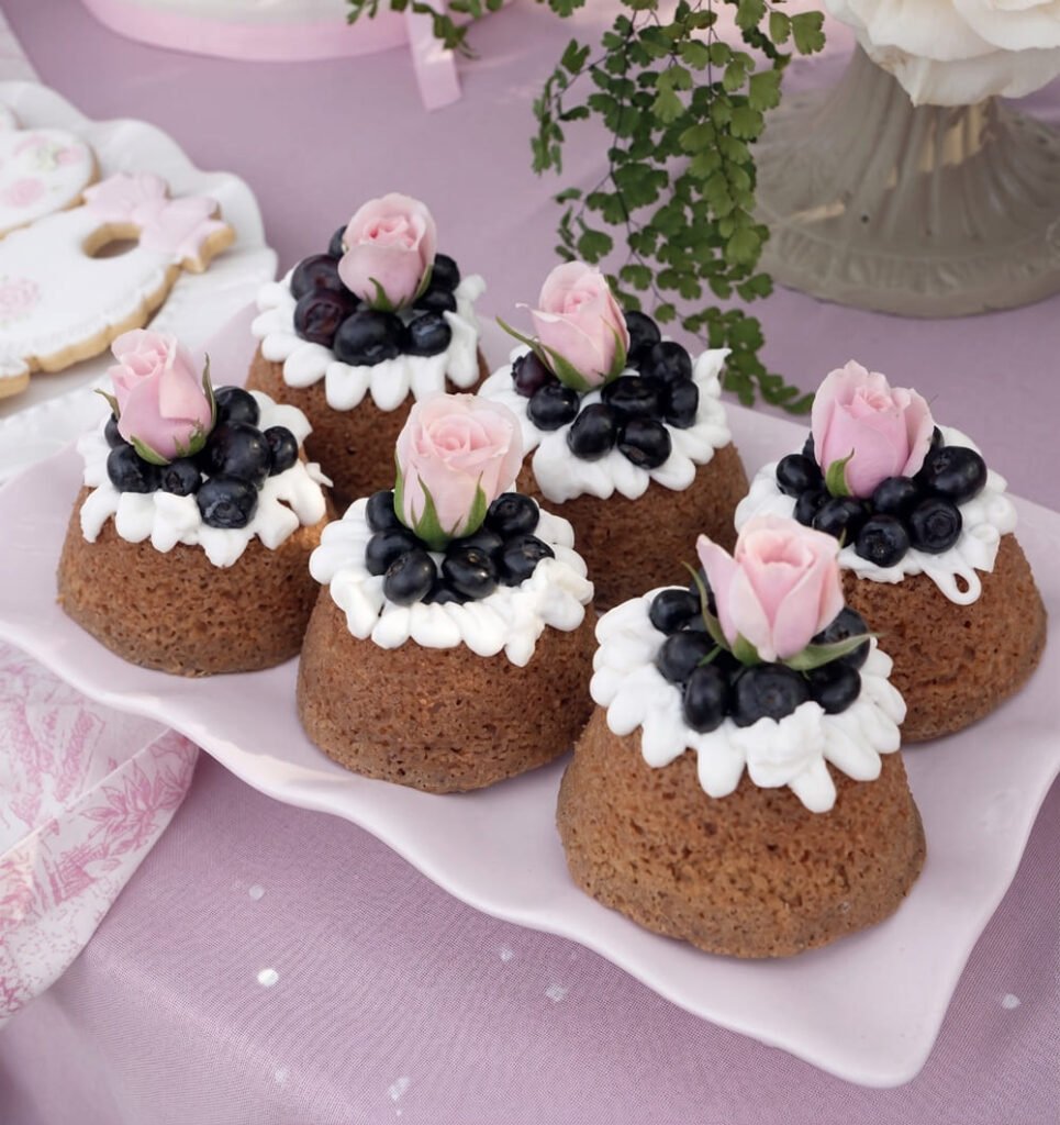Mini pasteles bundt