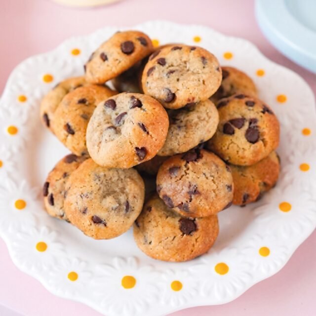 Mini cookies de chispas