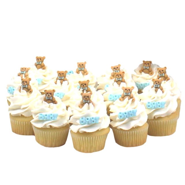 Mini cupcakes baby shower