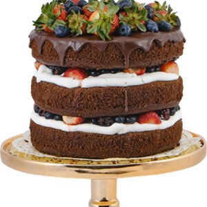Naked cake de chocolate con chorreado