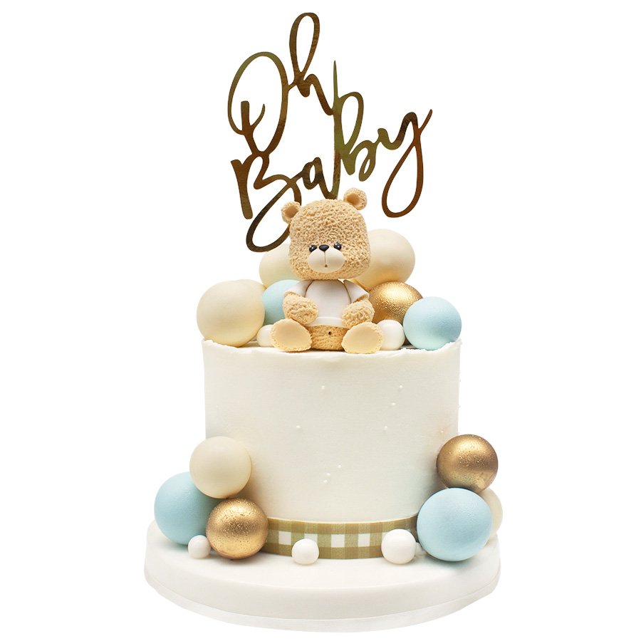 Pastel osito baby shower 01