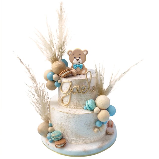 Pastel osito baby shower