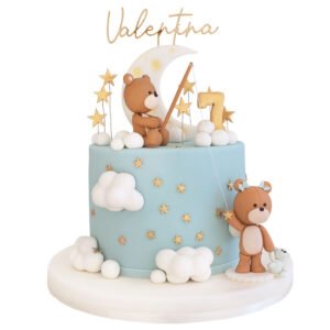 Pastel osito y osita