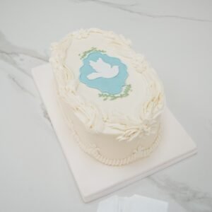 Pastel sacramental palomita