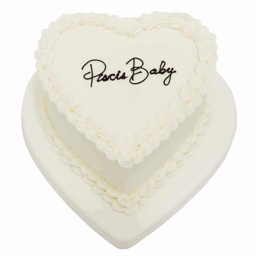 Pastel Piscis bebé