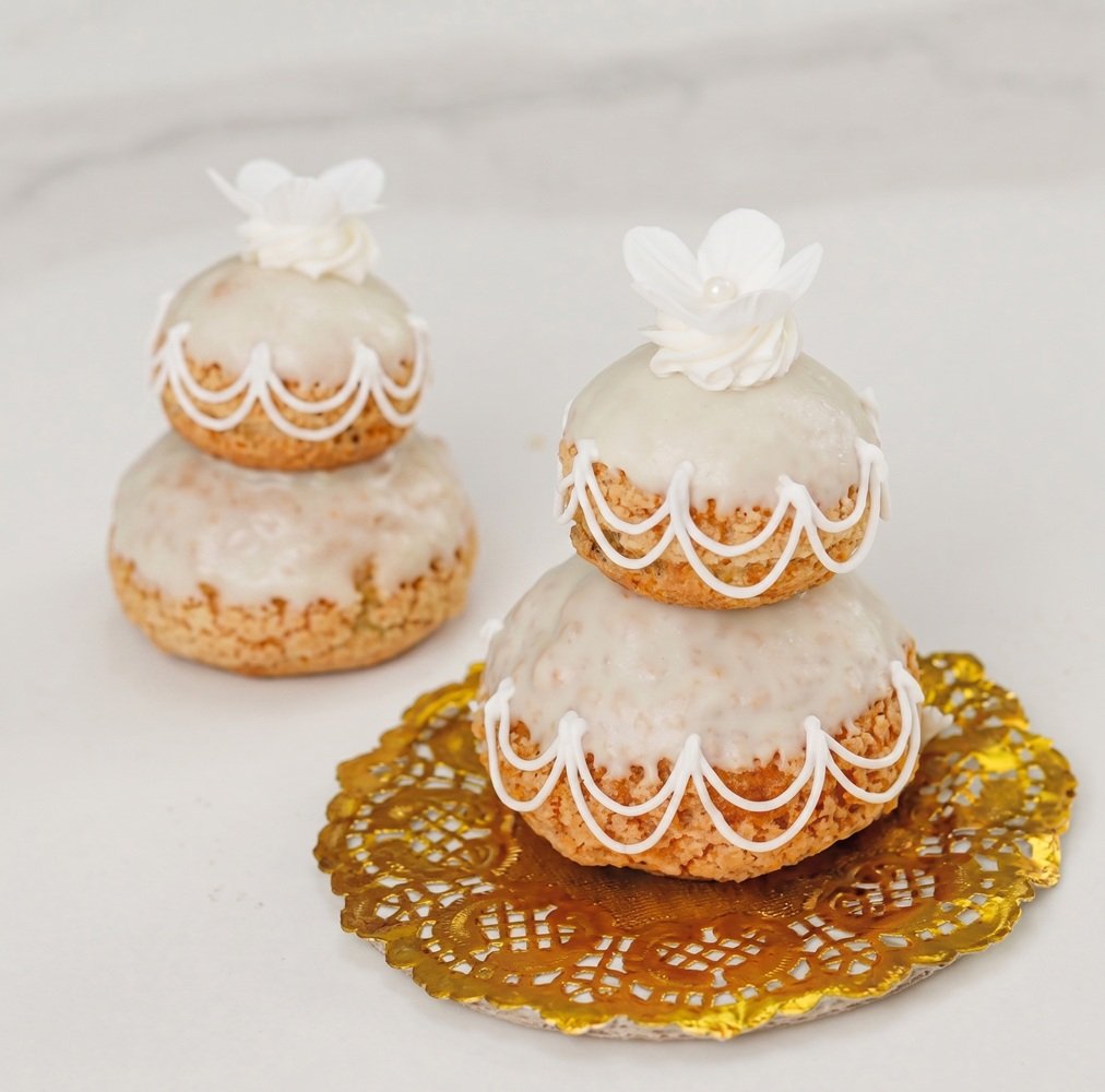 Profiteroles de 2 pisos