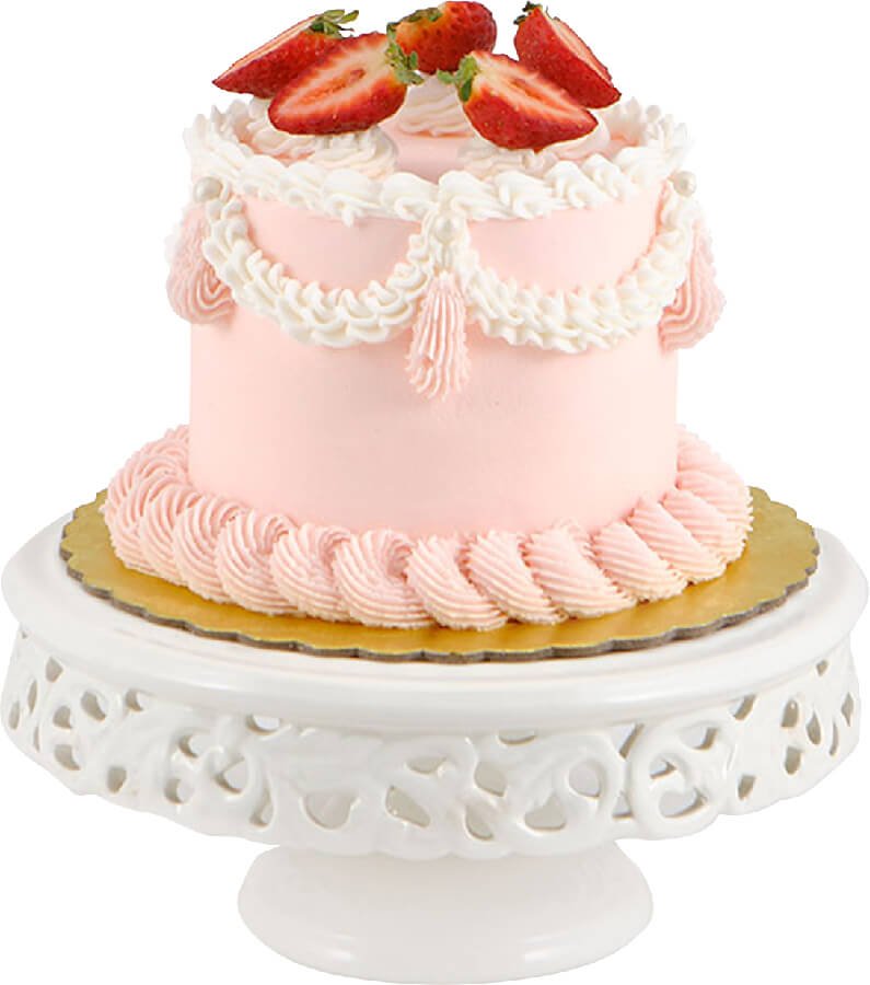 Pastel Antoinette de fresa