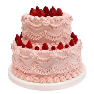 Pastel Antoinette de fresa 04