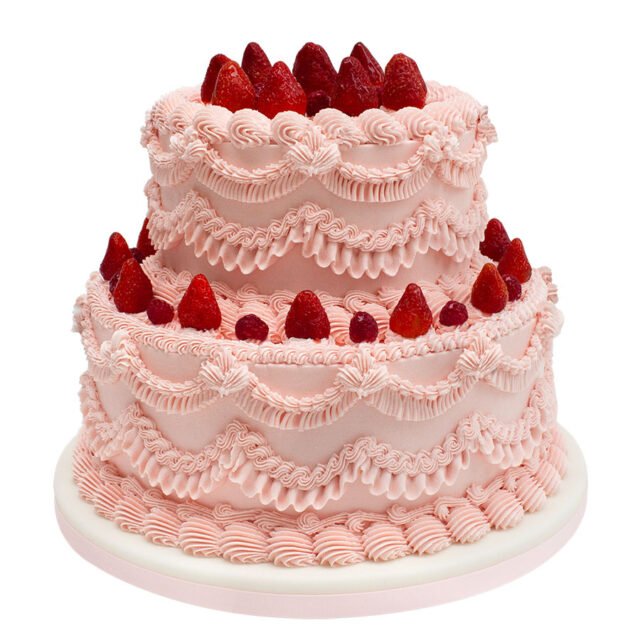 Pastel Antoinette de fresa 04