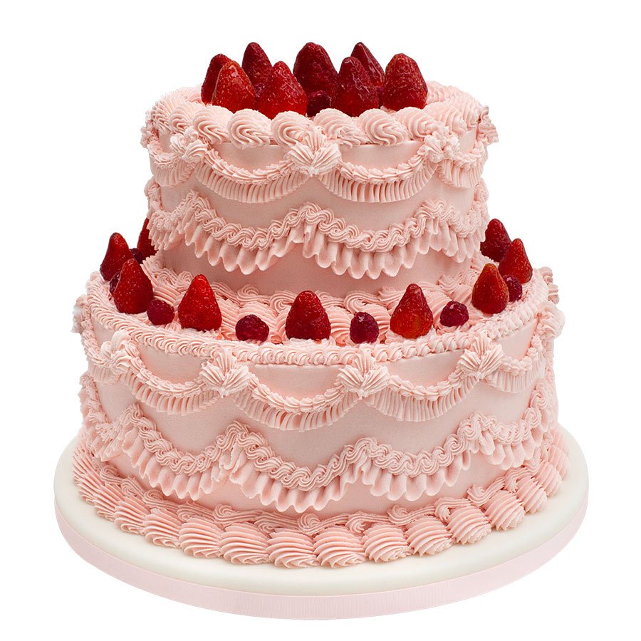 Pastel Antoinette de fresa 04