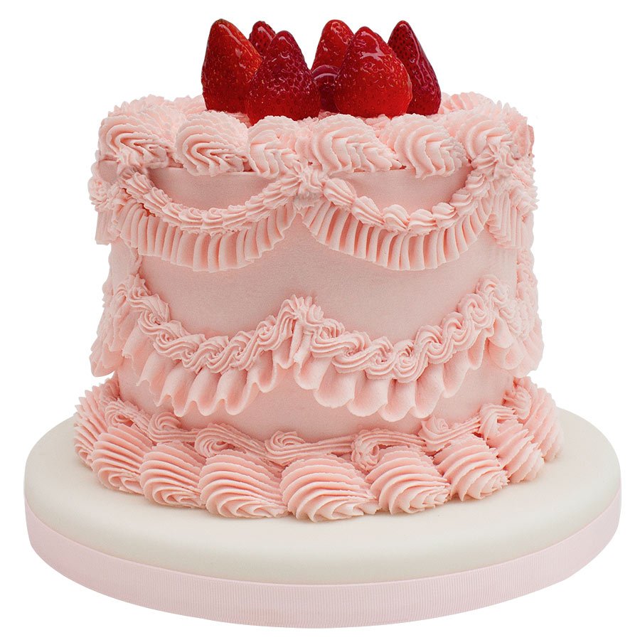 Pastel Antoinette de fresa 03