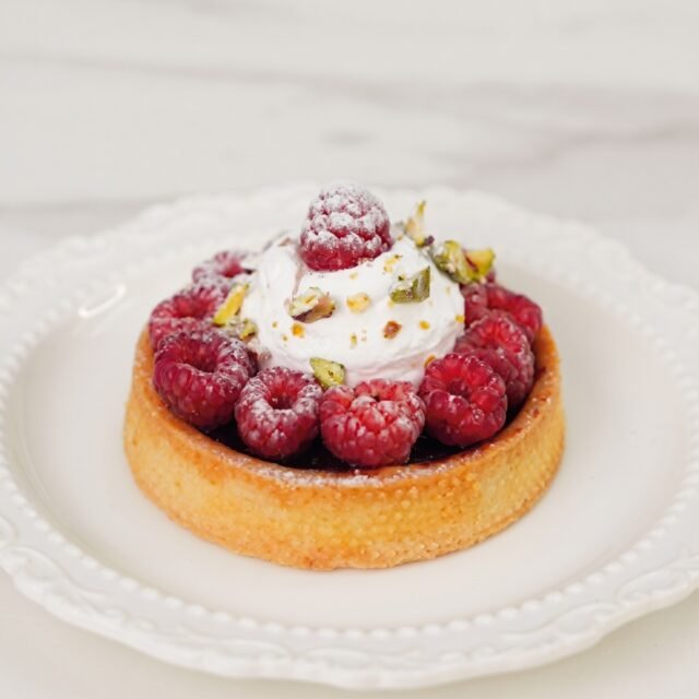 Tartaleta de frambuesa