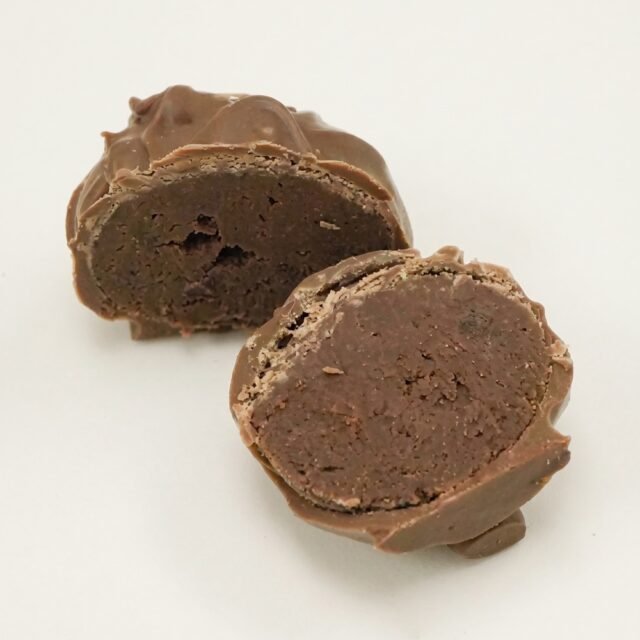 Trufas de chocolate con leche