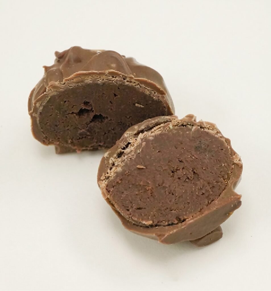 Trufas de chocolate con leche
