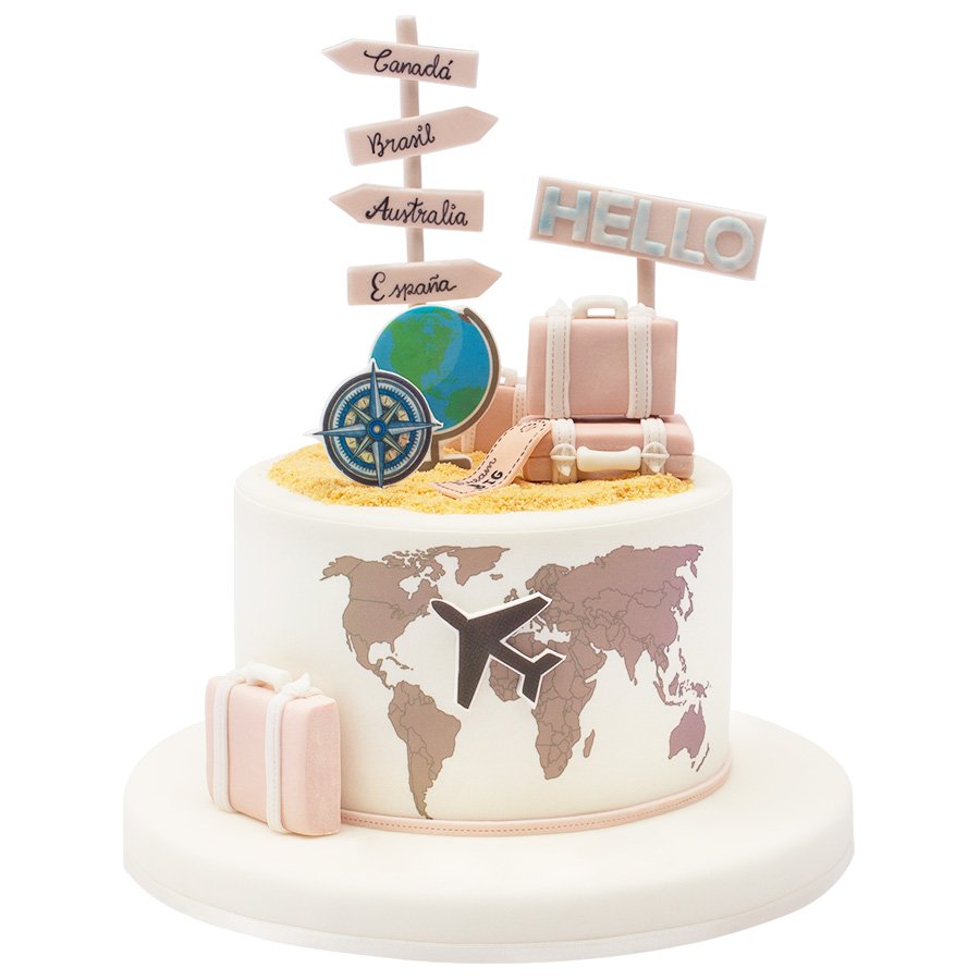 Pastel de viajes